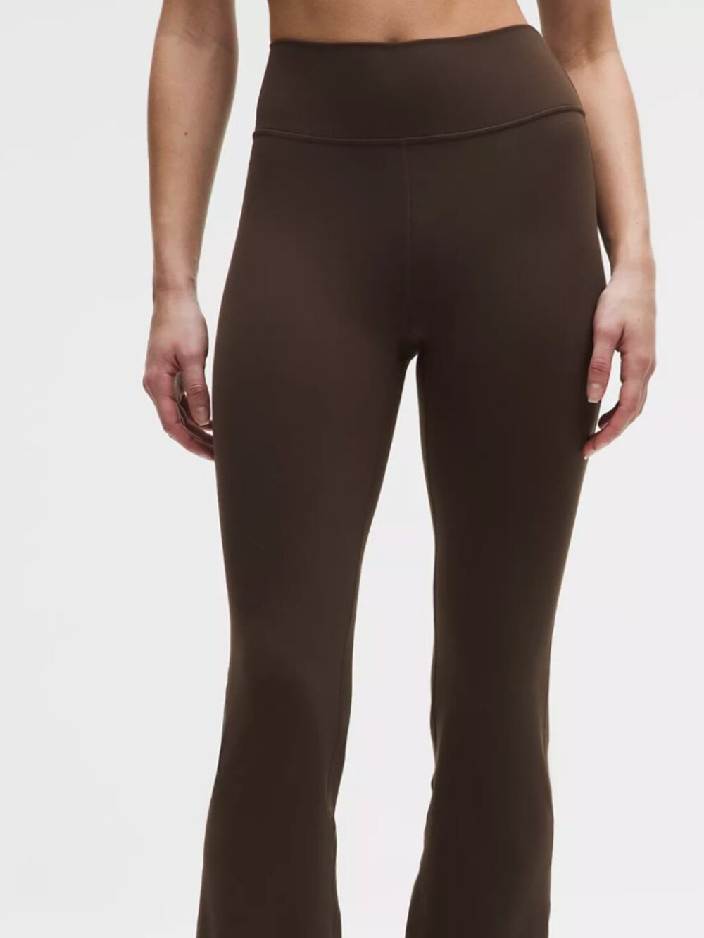 Lululemon Groove Nulu High-Rise Flared Pant  Size 6 Brown
